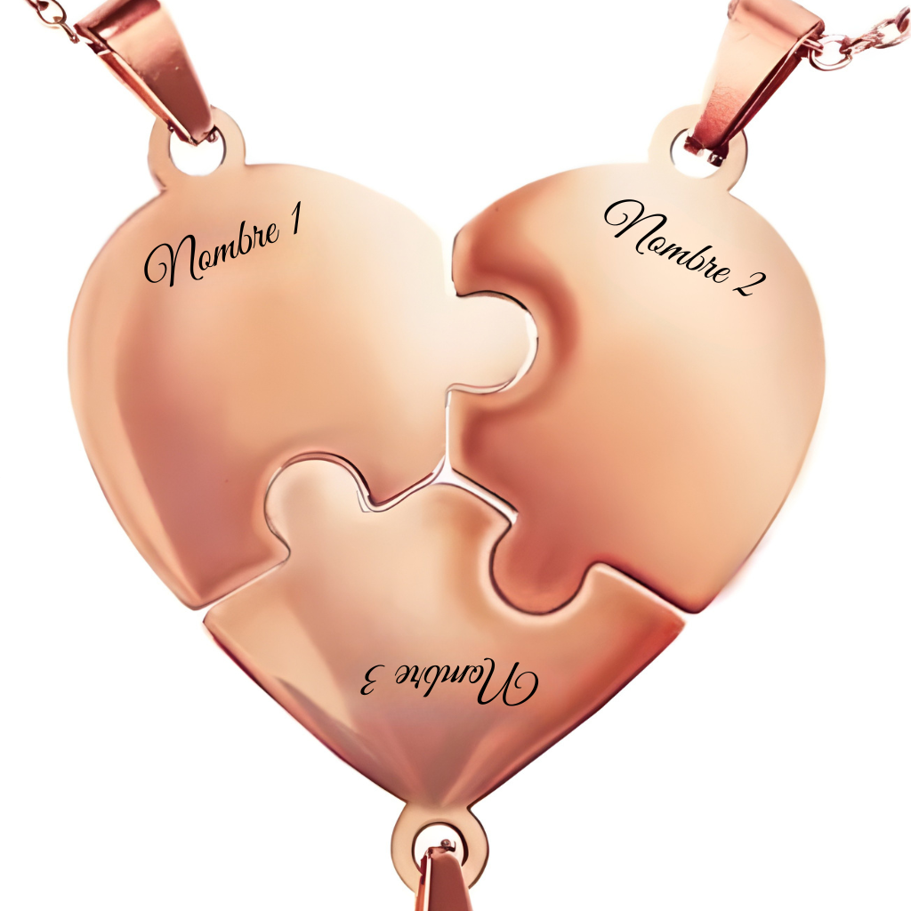 Union™ - Personalized Family Puzzle Necklace
