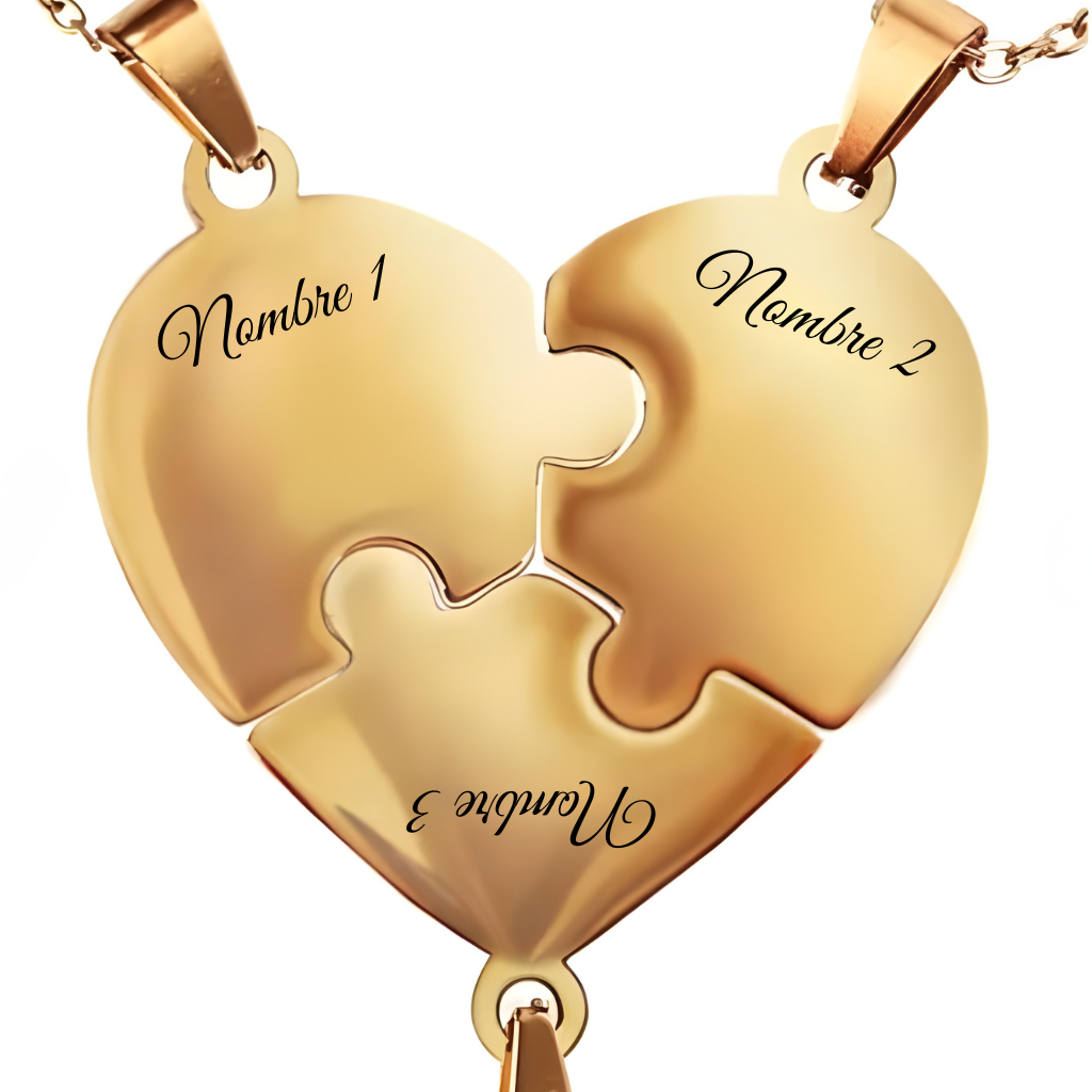 Union™ - Personalized Family Puzzle Necklace