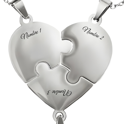 Union™ - Personalized Family Puzzle Necklace