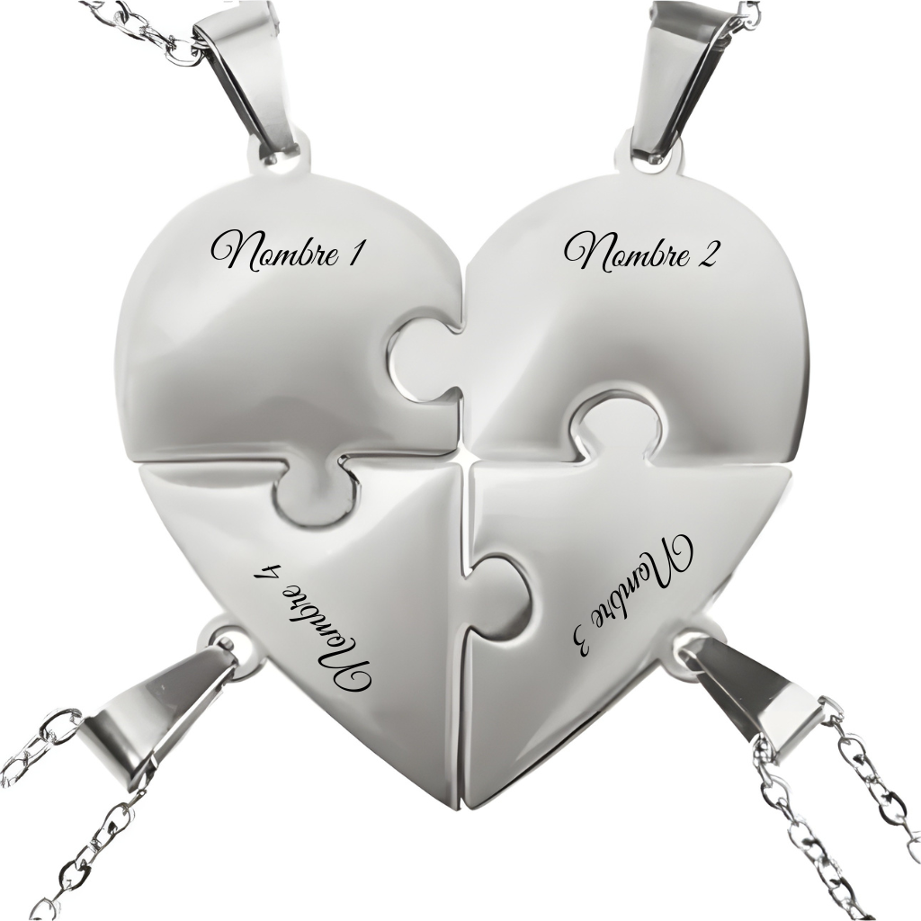 Union™ - Personalized Family Puzzle Necklace