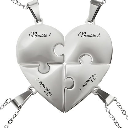 Union™ - Personalized Family Puzzle Necklace