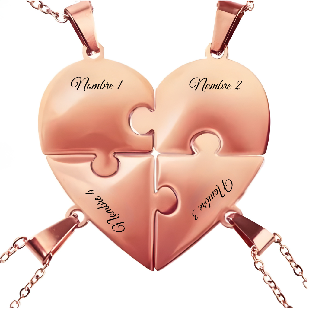Union™ - Personalized Family Puzzle Necklace