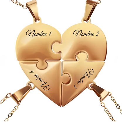 Union™ - Personalized Family Puzzle Necklace