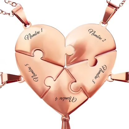 Union™ - Personalized Family Puzzle Necklace