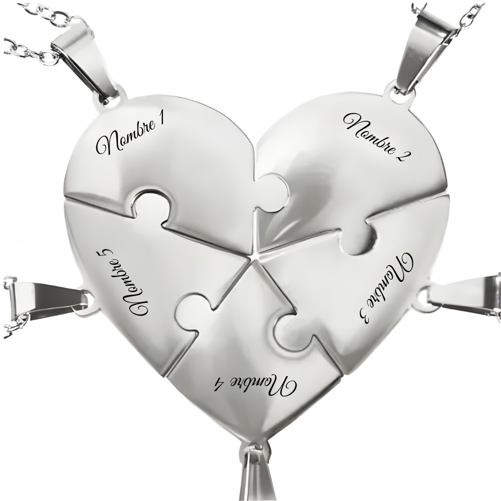 Union™ - Personalized Family Puzzle Necklace