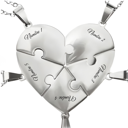 Union™ - Personalized Family Puzzle Necklace