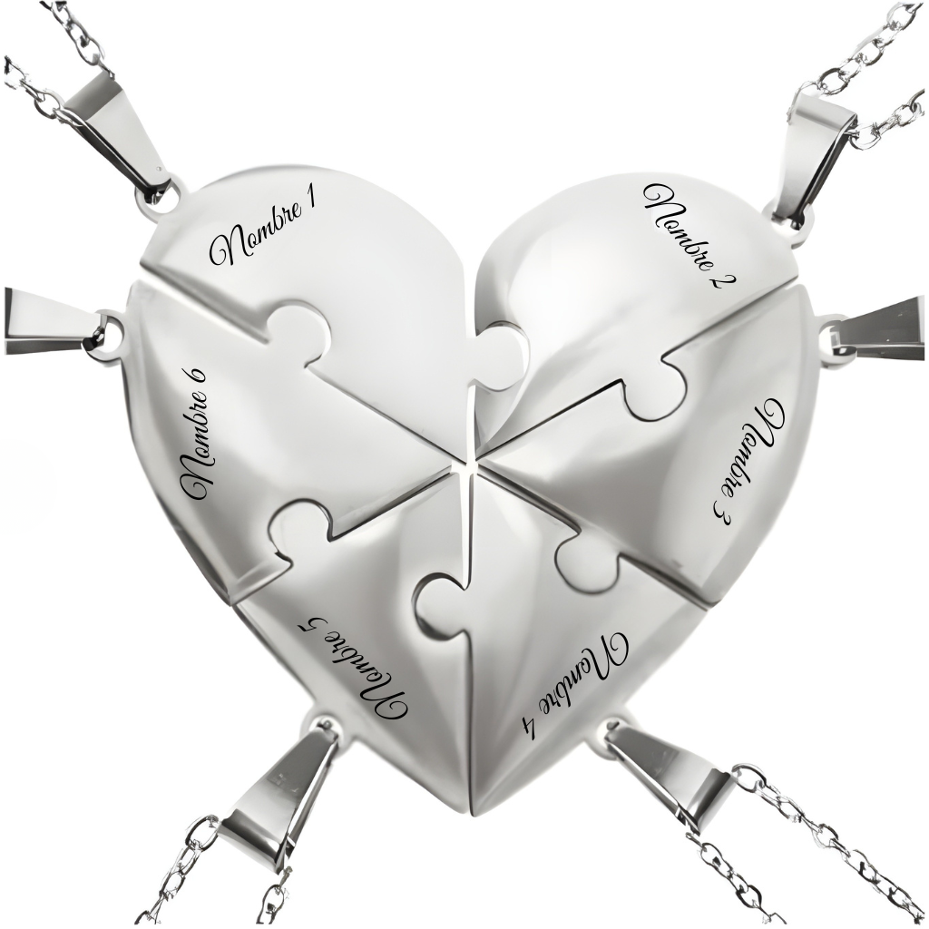 Union™ - Personalized Family Puzzle Necklace