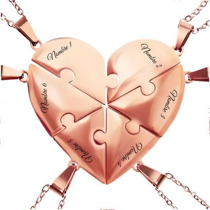 Union™ - Personalized Family Puzzle Necklace