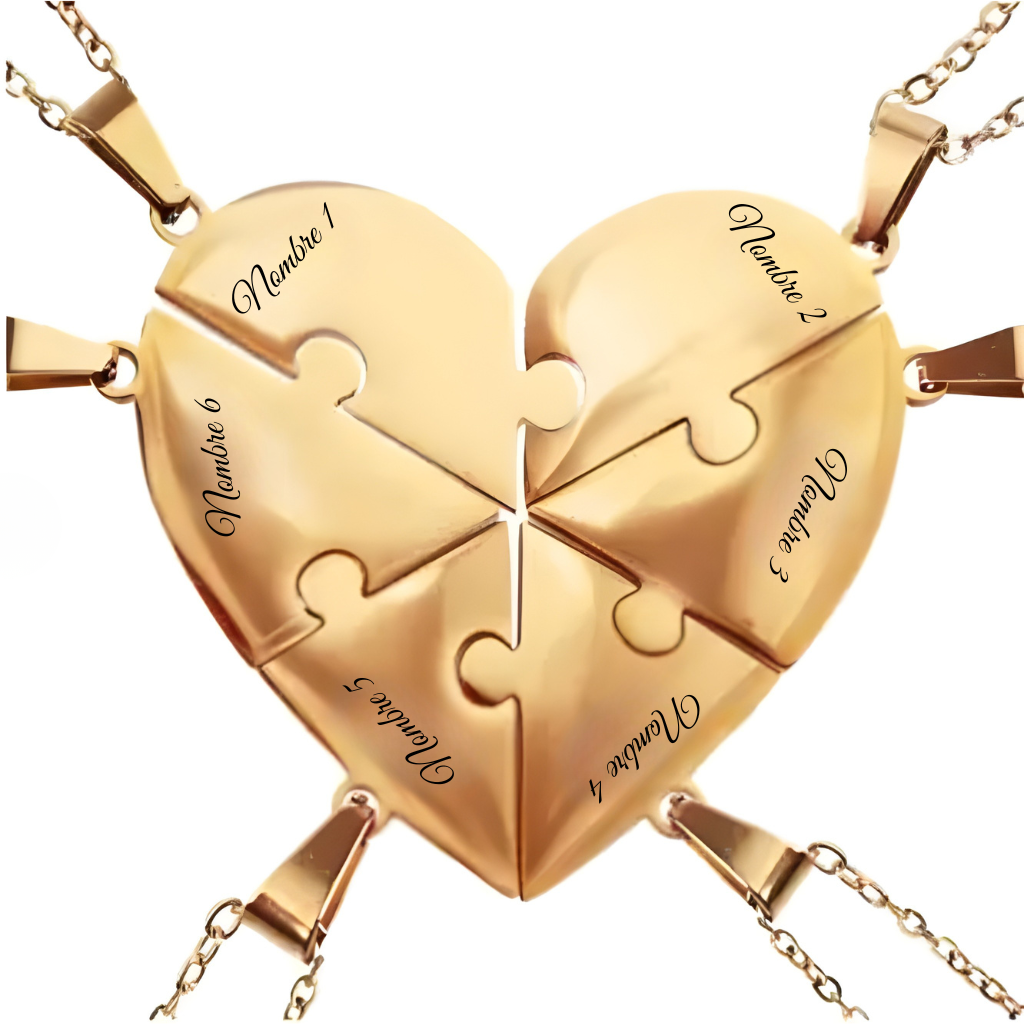 Union™ - Personalized Family Puzzle Necklace