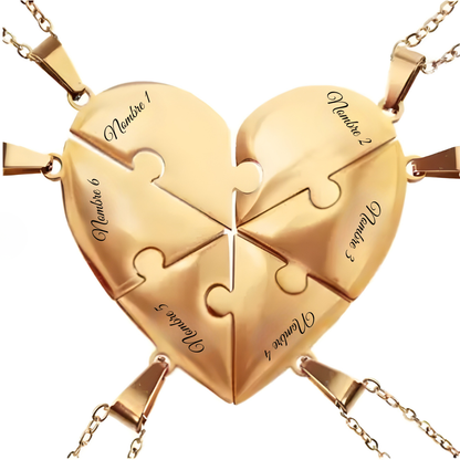 Union™ - Personalized Family Puzzle Necklace