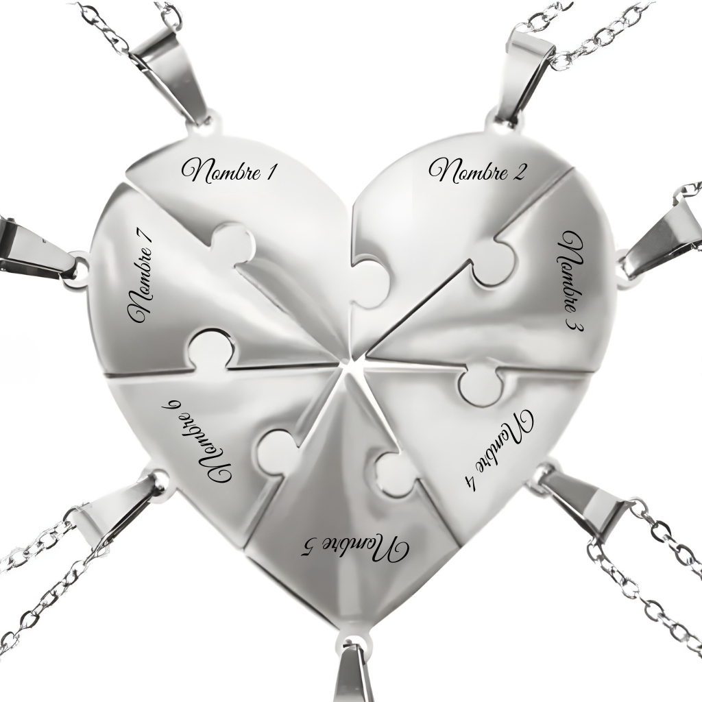 Union™ - Personalized Family Puzzle Necklace