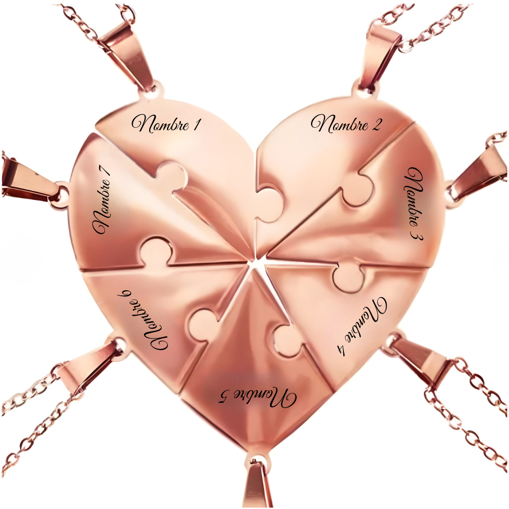 Union™ - Personalized Family Puzzle Necklace