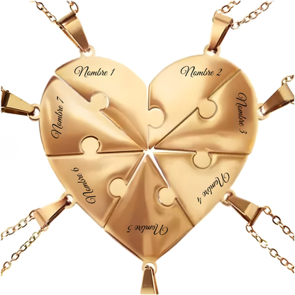 Union™ - Personalized Family Puzzle Necklace