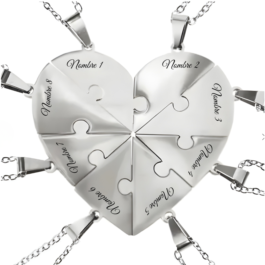 Union™ - Personalized Family Puzzle Necklace
