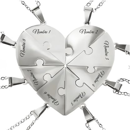 Union™ - Personalized Family Puzzle Necklace