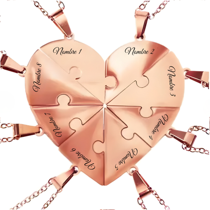 Union™ - Personalized Family Puzzle Necklace