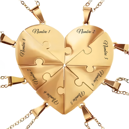 Union™ - Personalized Family Puzzle Necklace
