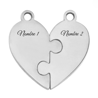 Union™ - Personalized Family Puzzle Keychain