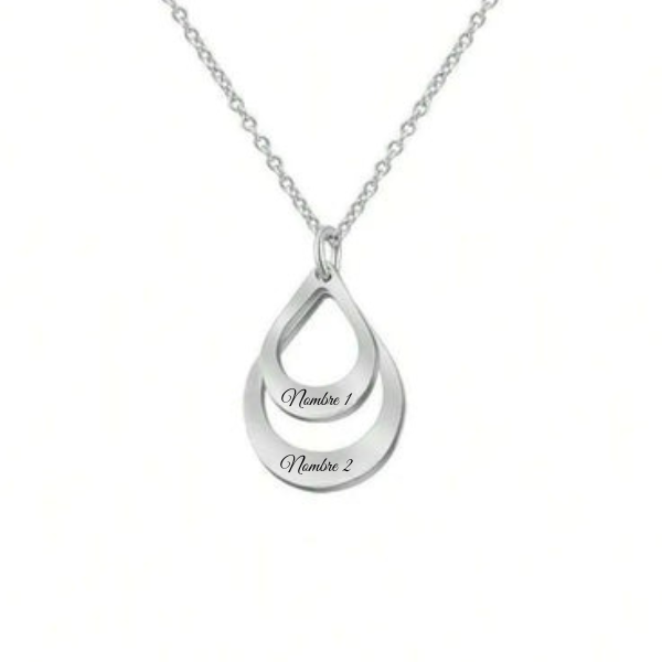 Eternal Drops™ - Stainless Steel Teardrop Pendant