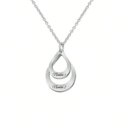 Eternal Drops™ - Stainless Steel Teardrop Pendant