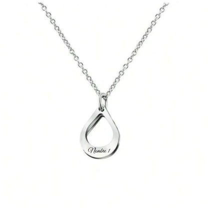 Eternal Drops™ - Stainless Steel Teardrop Pendant