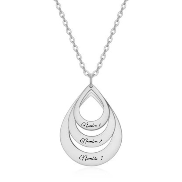 Eternal Drops™ - Stainless Steel Teardrop Pendant