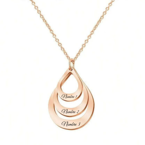 Eternal Drops™ - Stainless Steel Teardrop Pendant