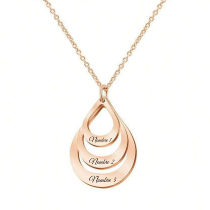 Eternal Drops™ - Stainless Steel Teardrop Pendant