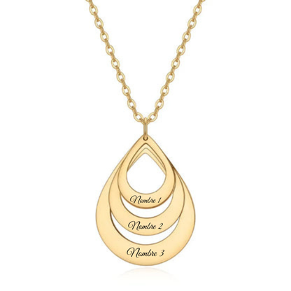 Eternal Drops™ - Stainless Steel Teardrop Pendant