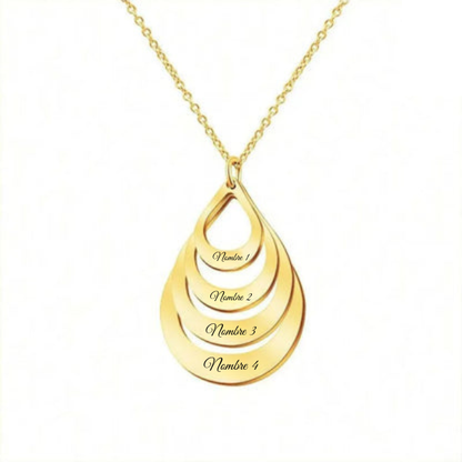 Eternal Drops™ - Stainless Steel Teardrop Pendant