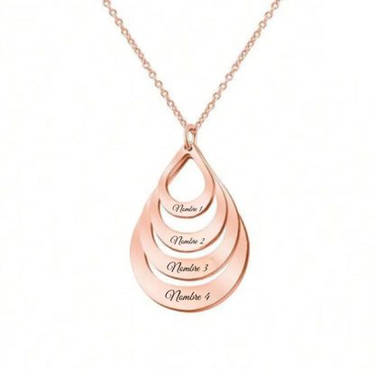 Eternal Drops™ - Stainless Steel Teardrop Pendant