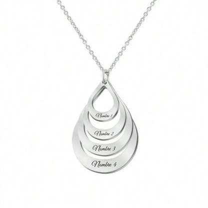 Eternal Drops™ - Stainless Steel Teardrop Pendant