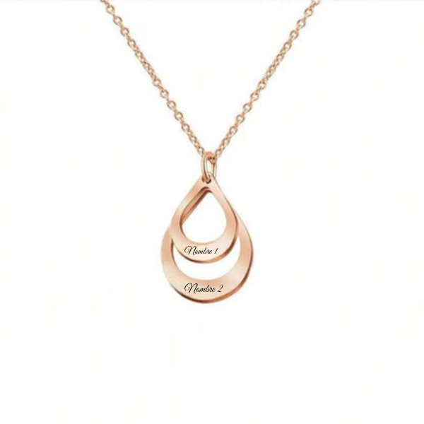 Eternal Drops™ - Stainless Steel Teardrop Pendant