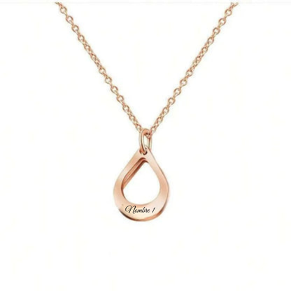 Eternal Drops™ - Stainless Steel Teardrop Pendant