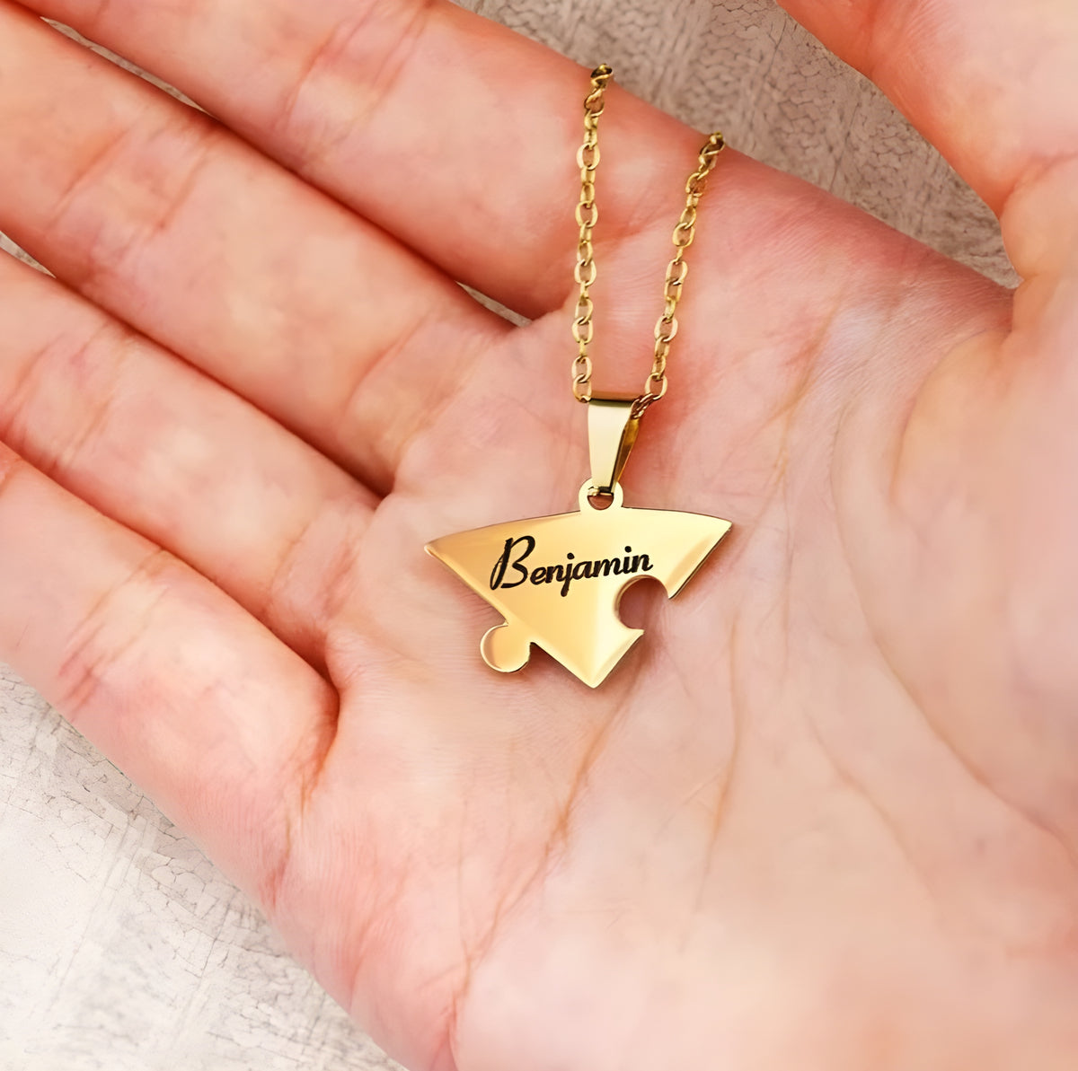 Union™ - Personalized Family Puzzle Necklace
