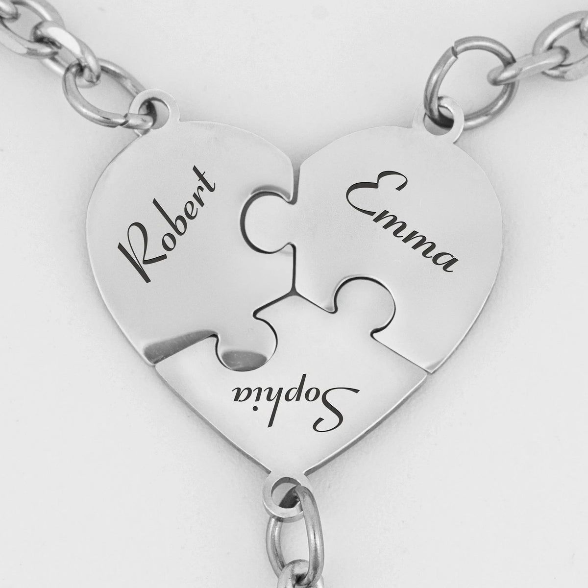 Union™ - Personalized Family Puzzle Keychain