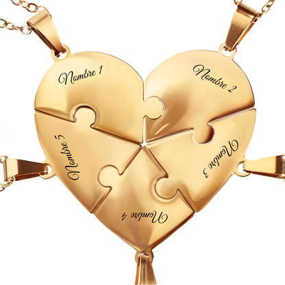 Union™ - Personalized Family Puzzle Necklace