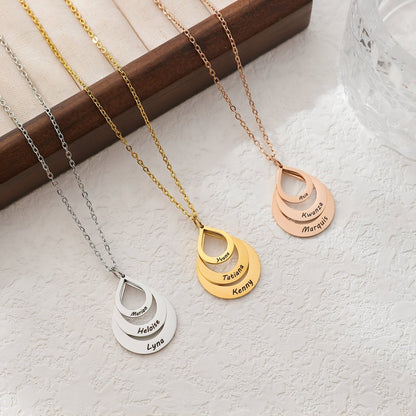 Eternal Drops™ - Stainless Steel Teardrop Pendant