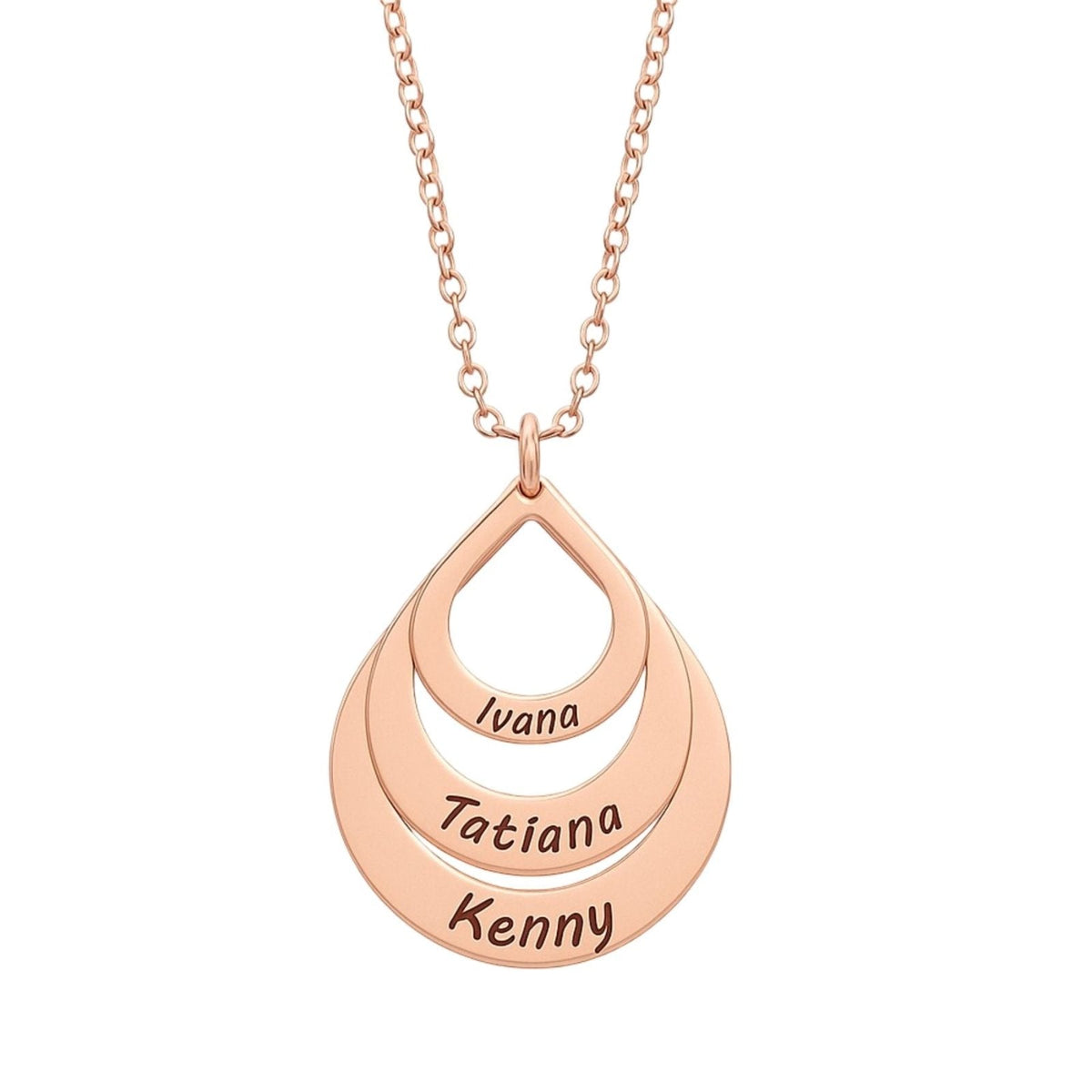 Eternal Drops™ - Stainless Steel Teardrop Pendant