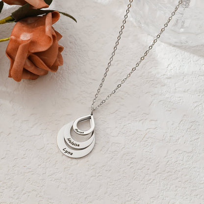 Eternal Drops™ - Stainless Steel Teardrop Pendant